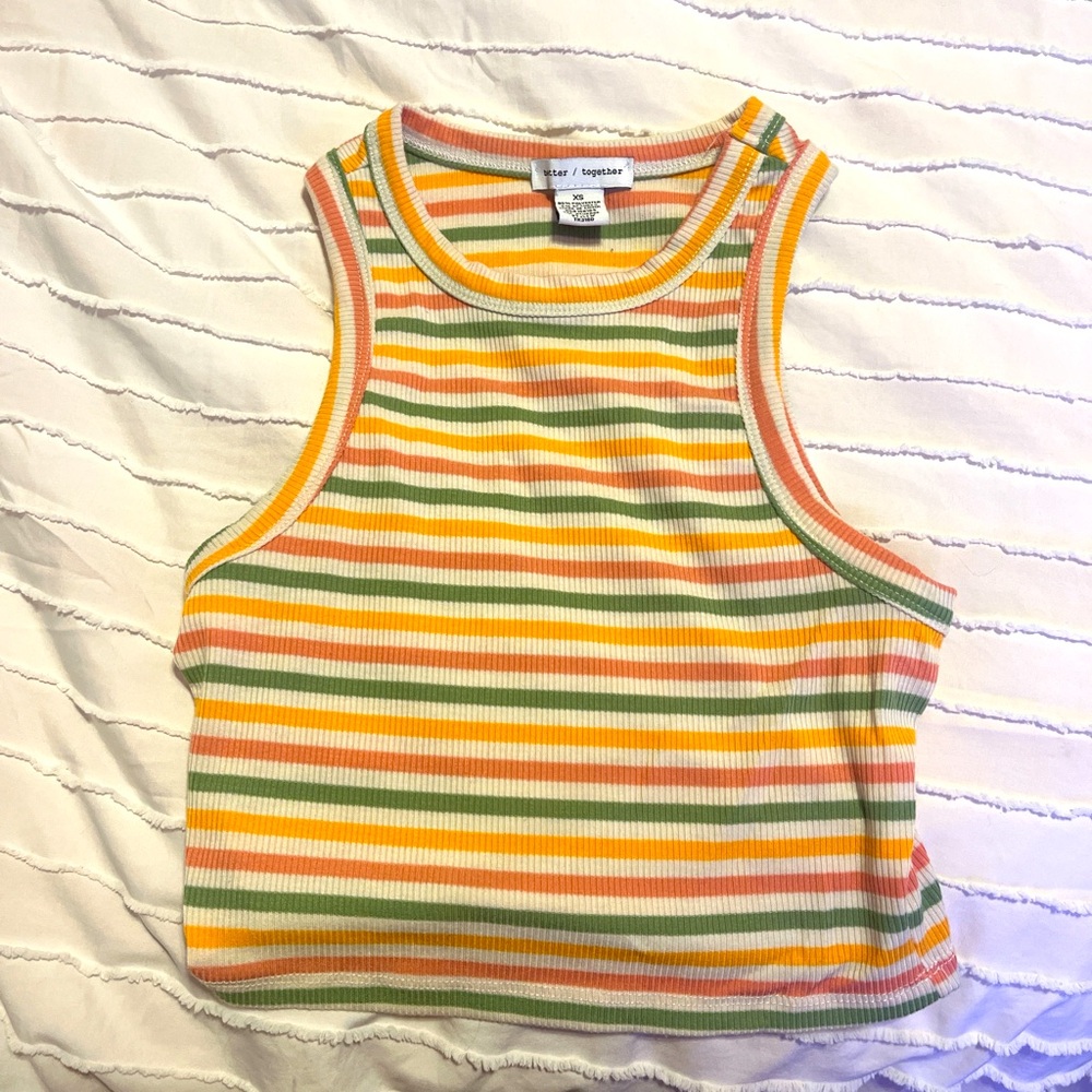 xs striped shirt. only worn twice